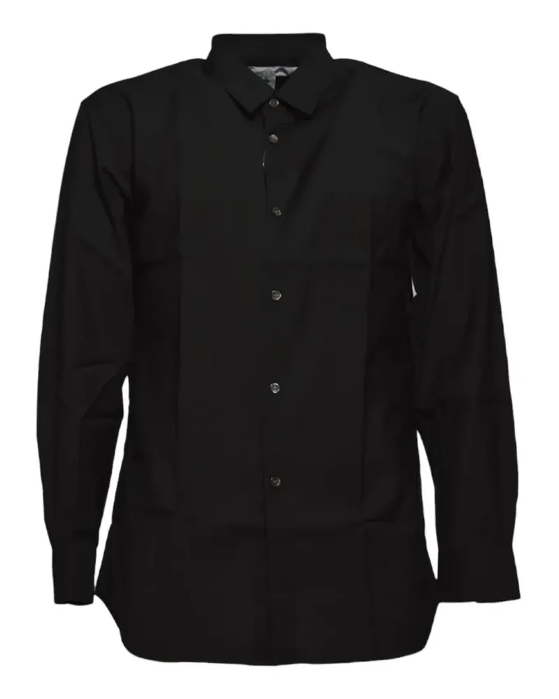Comme des Garçons Hemd mit Tasche - Schwarz Schwarz