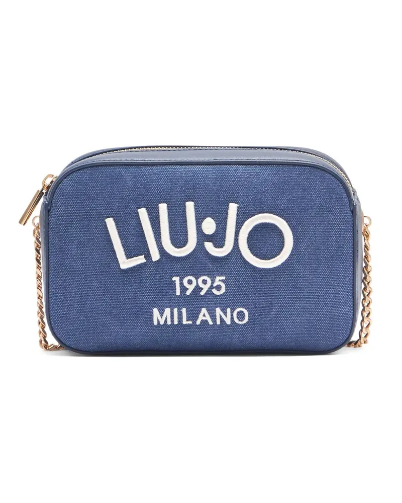 Liu Jo Umhängetasche mit Logo-Stickerei - Blau Blau