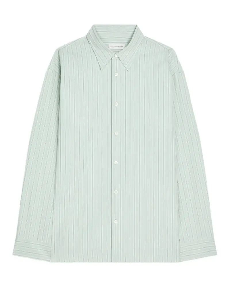 Dries van Noten striped shirt - Grün Grün