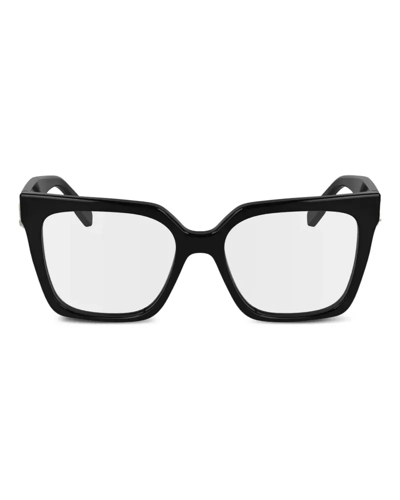 Karl Lagerfeld Brille mit eckigem Gestell - Schwarz Schwarz