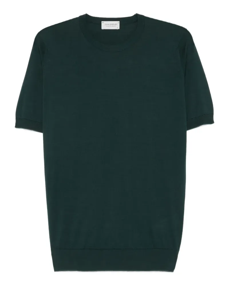 John Smedley Kempton fine-knit T-shirt - Grün Grün