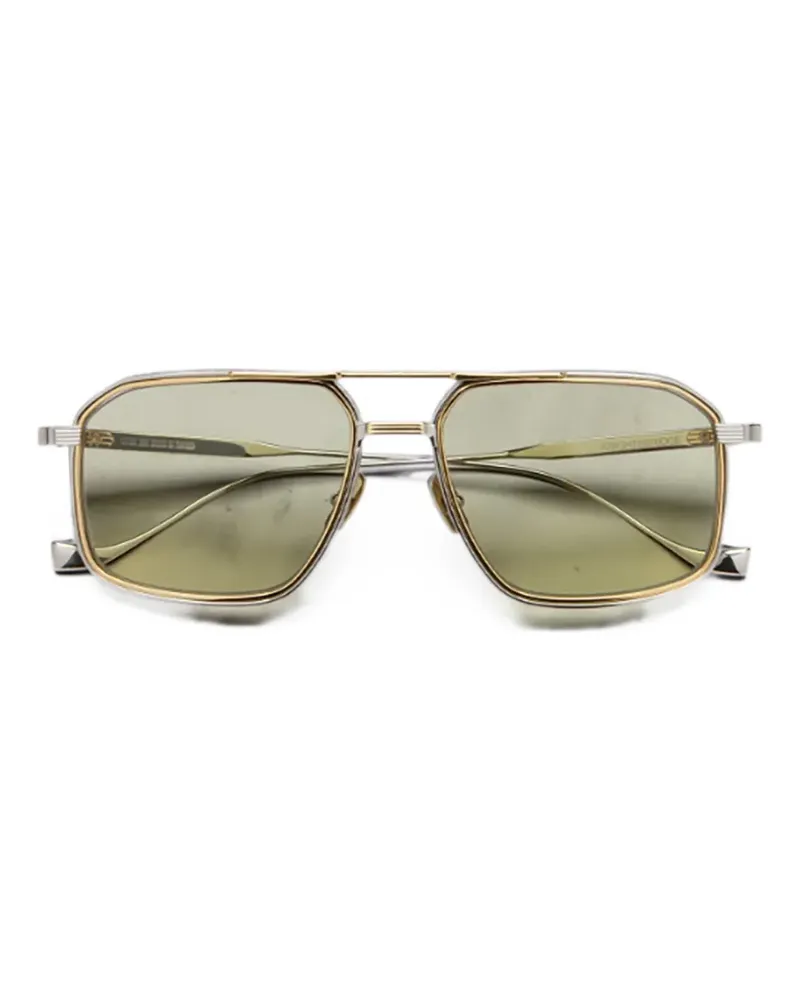 Cutler and Gross 1971 square-frame sunglasses - Gold Gold