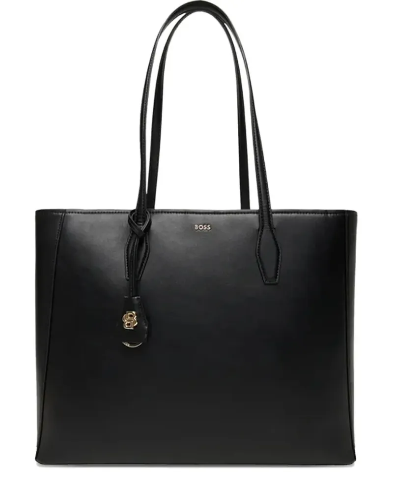 HUGO BOSS knot-charm tote bag - Schwarz Schwarz