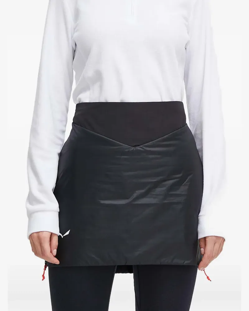 Salewa zip high-waisted skirt - Schwarz Schwarz