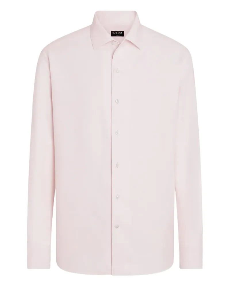 Ermenegildo Zegna Langärmeliges Hemd - Rosa Rosa