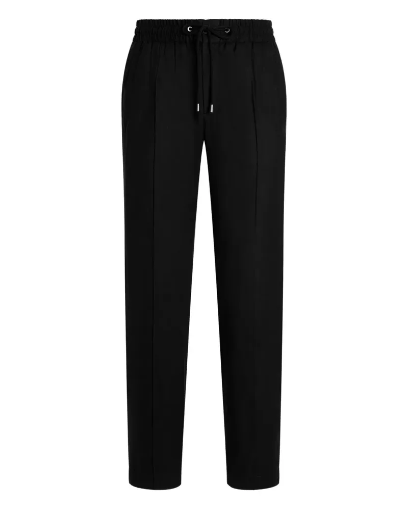 Dolce & Gabbana Hose mit Kordelzug - Schwarz Schwarz