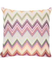 Missoni Home Kissen mit Zickzackmuster Nude