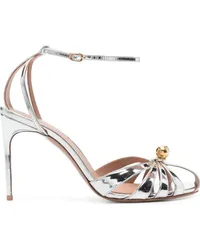 Philosophy Di Lorenzo Serafini x Malone Souliers Azzura Sandalen 110mm Silber