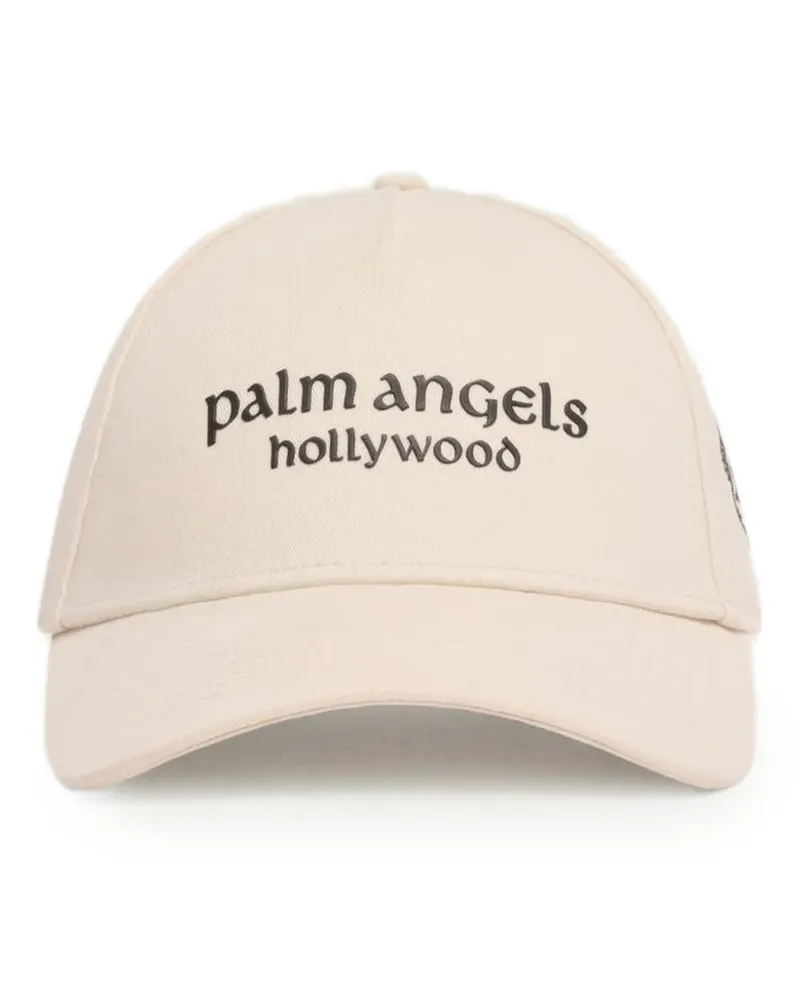 Palm Angels Lion Herald Baseballkappe - Nude Nude