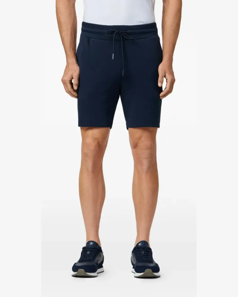 Hackett logo-print drawstring shorts - Blau Blau