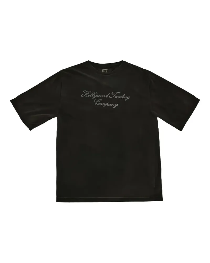 HTC Hollywood Trading Company Hollywood Oversized-T-Shirt - Schwarz Schwarz