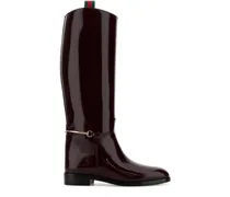 Horsebit Stiefel - Rot