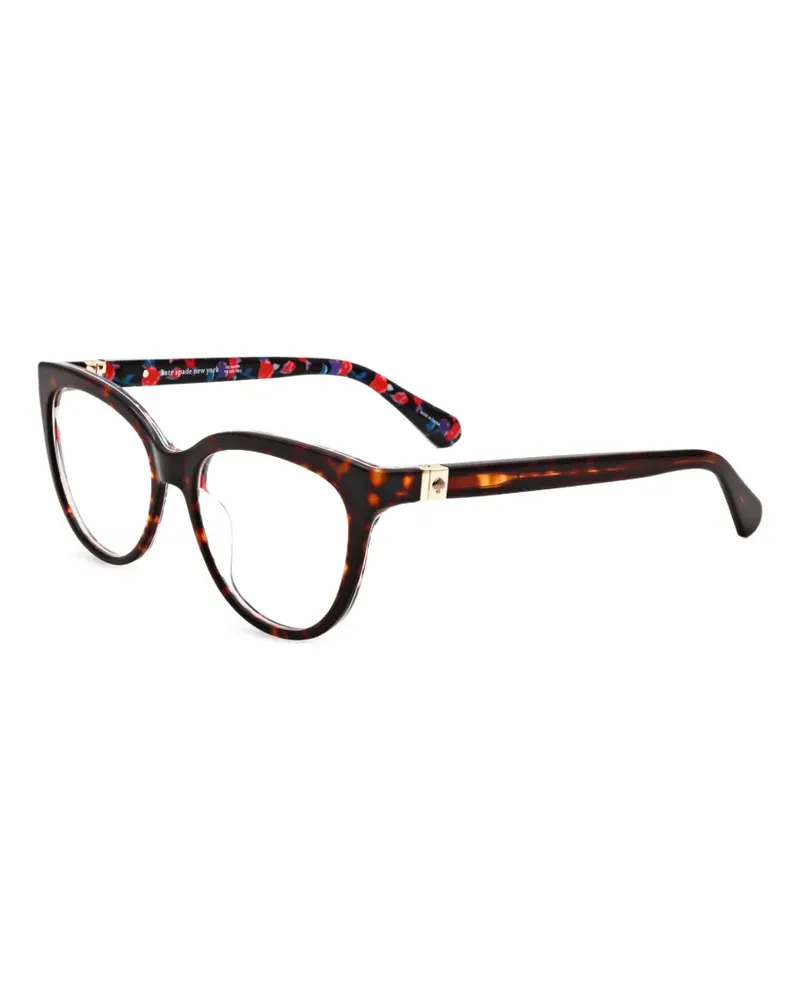 Kate Spade Cherette Cat-Eye-Brille - Braun Braun