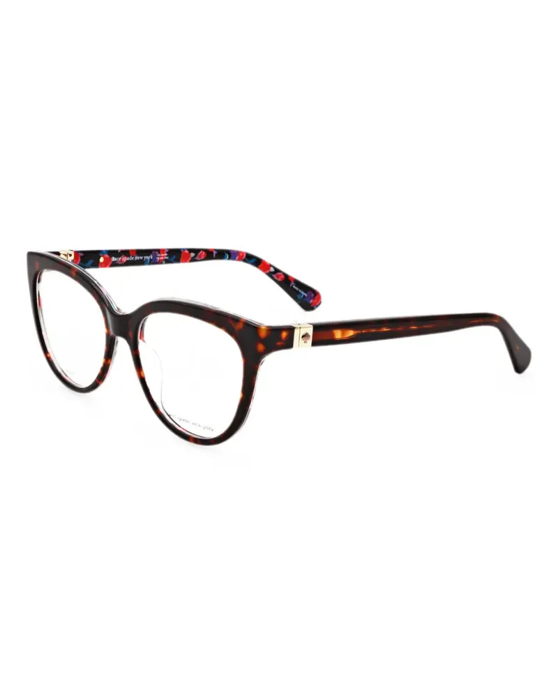Kate Spade Cherette Cat-Eye-Brille - Braun Braun