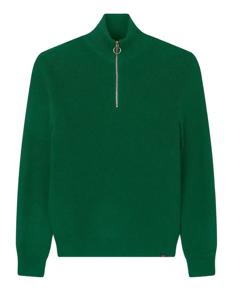Paul & Shark Pullover mit Reißverschluss - Grün Grün