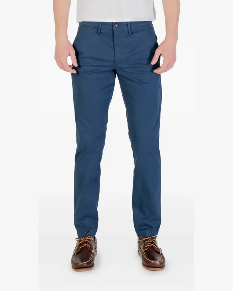 Björn Borg slim-fit cotton trousers - Blau Blau