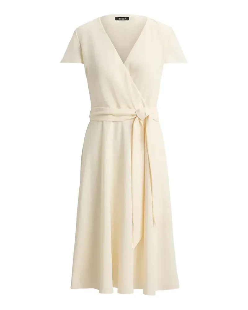 Ralph Lauren belted wrap dress - Nude Nude