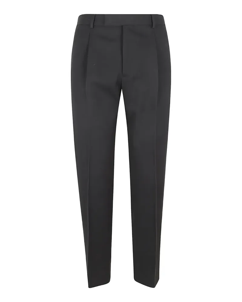 Ermenegildo Zegna pleated tailored trousers - Schwarz Schwarz