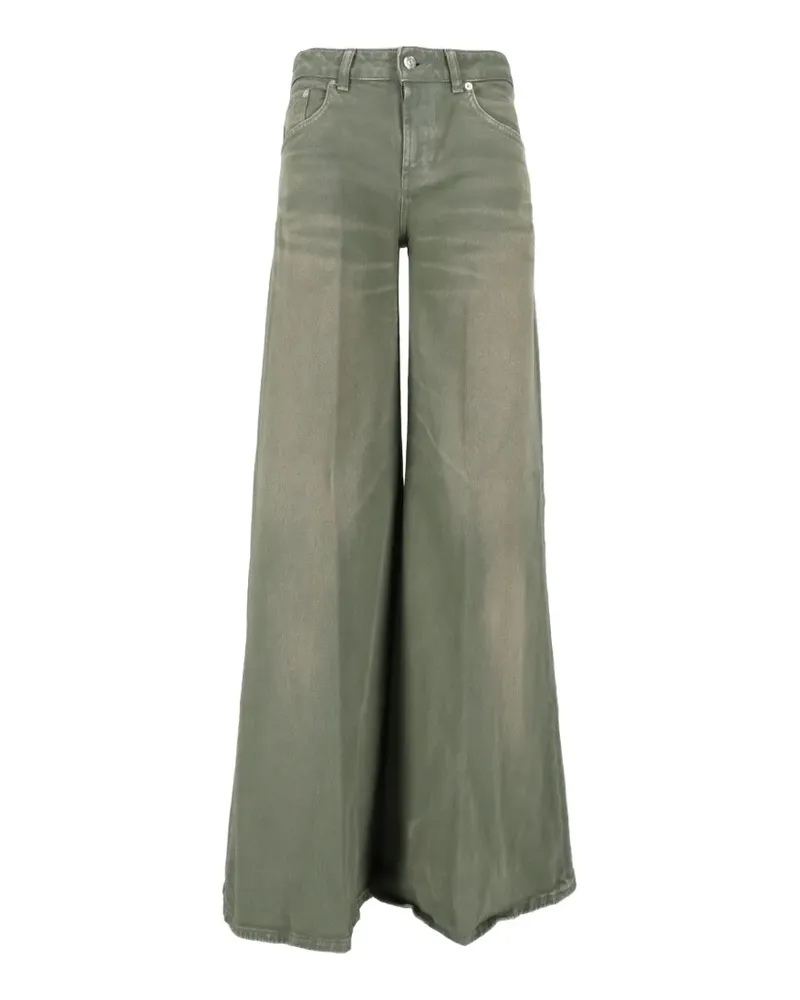 Dondup Marlen wide-leg jeans - Grün Grün