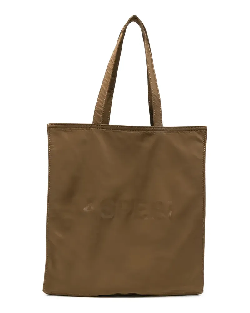 ASPESI logo shoulder bag - Braun Braun
