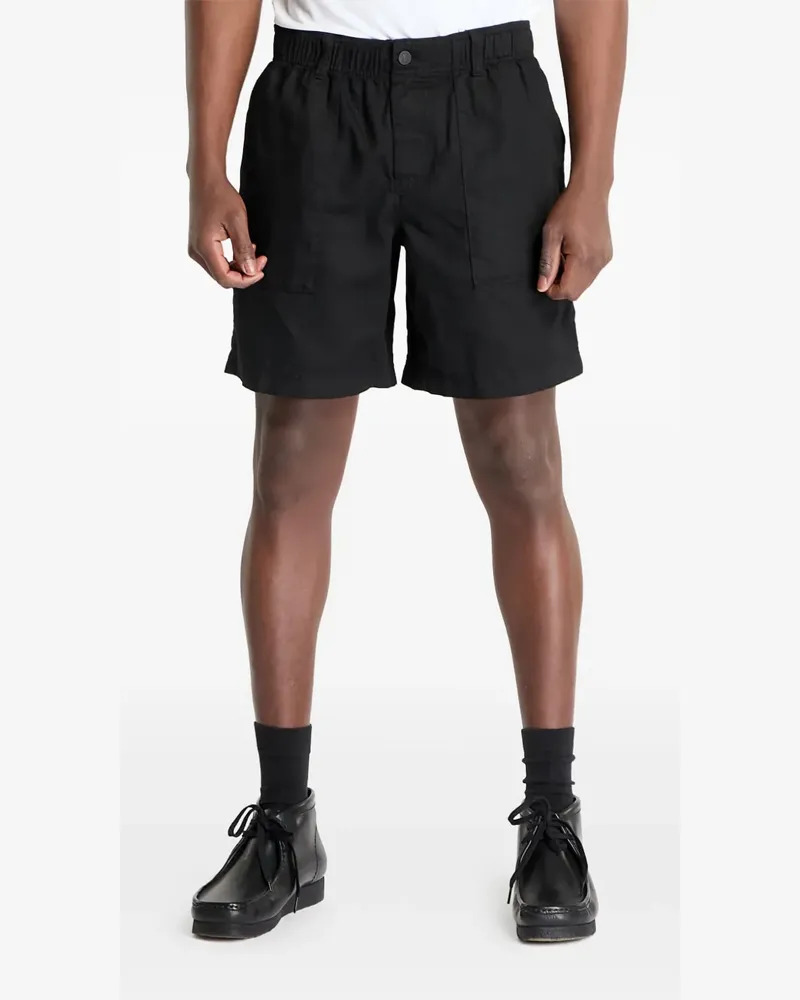 Calvin Klein Shorts mit Knopfverschluss - Schwarz Schwarz