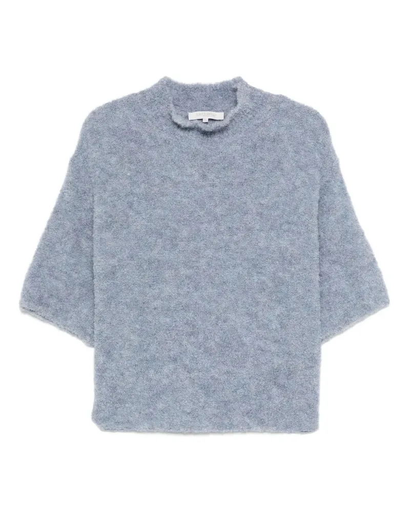 Antonelli Firenze Kurzärmeliger Pullover - Blau Blau