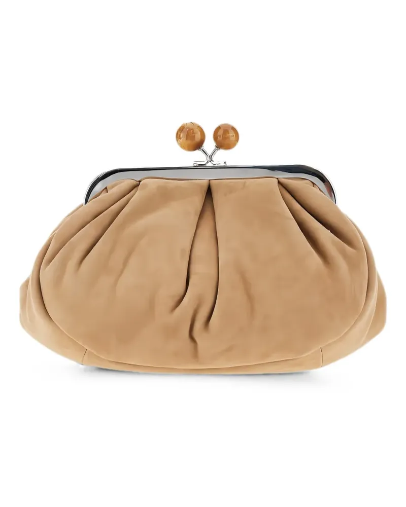 Max Mara Kleine Pasticcino Tasche aus Wildleder - sand - Nude Nude