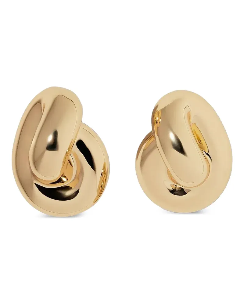 Jennifer Fisher Ohrstecker mit Knotendetail - Gold Gold