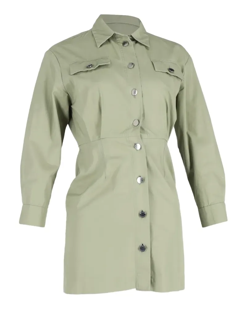 Sandro Liana buttoned shirt dress - Grün Grün