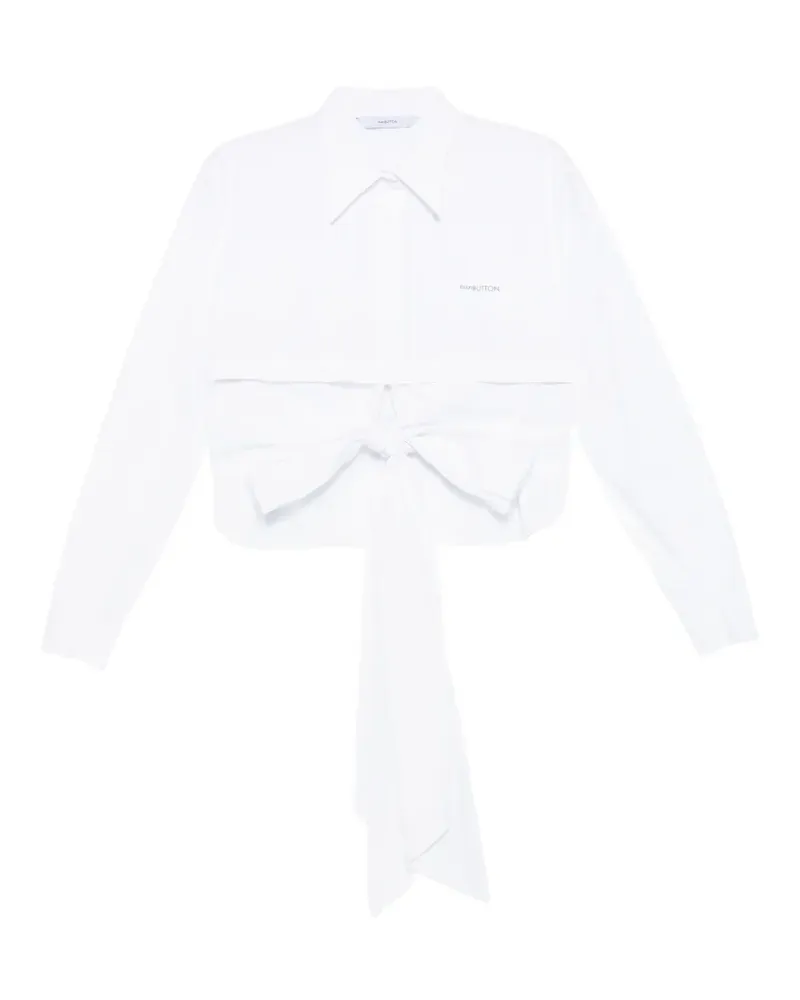 pushBUTTON Bolero shirt - Weiß Weiß