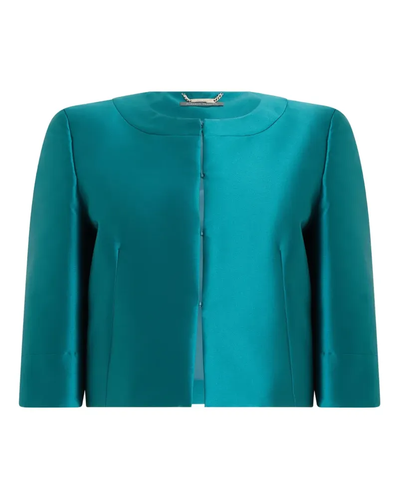 Alberta Ferretti Jacke mit rundem Ausschnitt - Grün Grün
