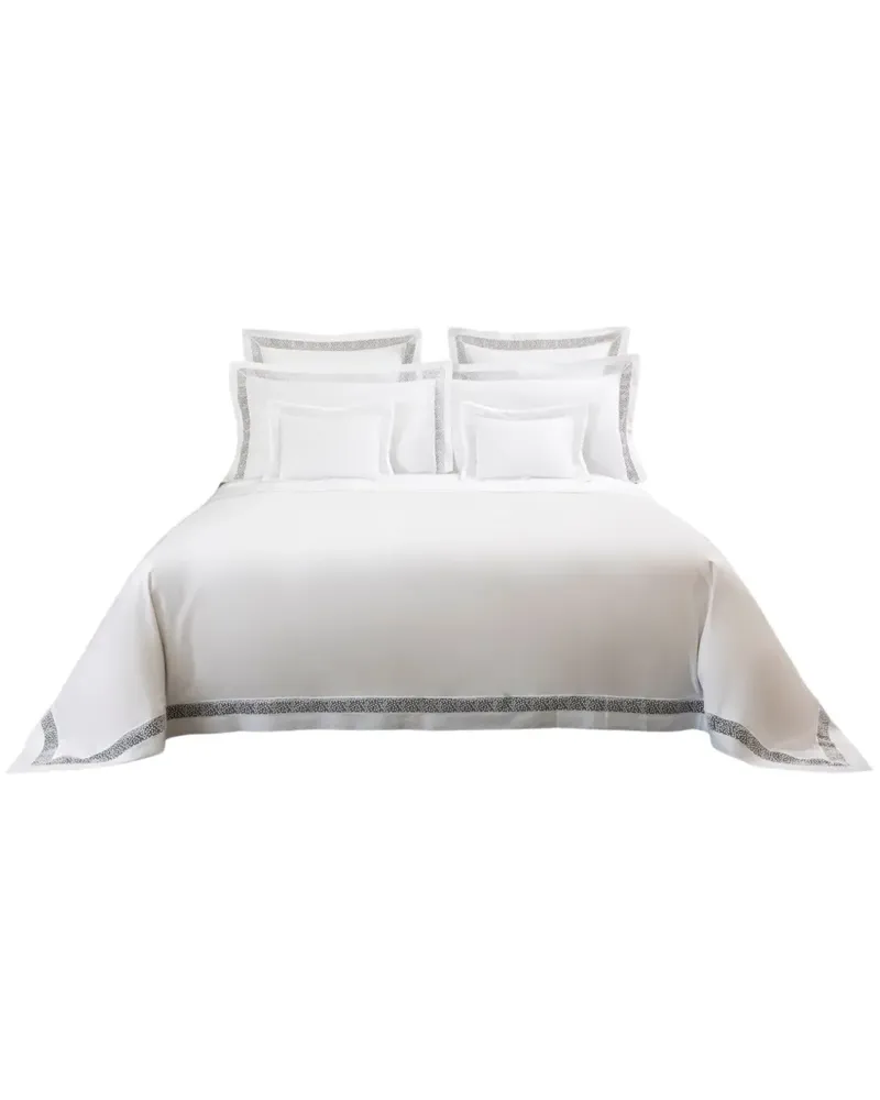 Frette Bettwäsche-Set mit Spitze - Weiß Weiß