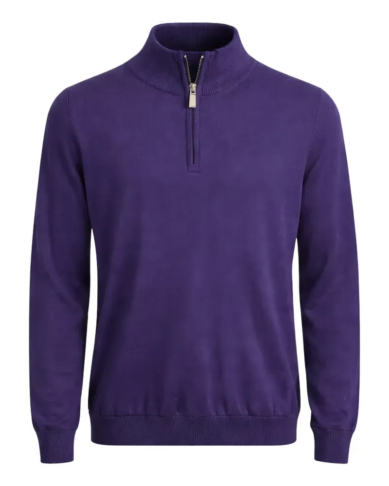 Pal Zileri quarter-zip sweater - Violett Violett