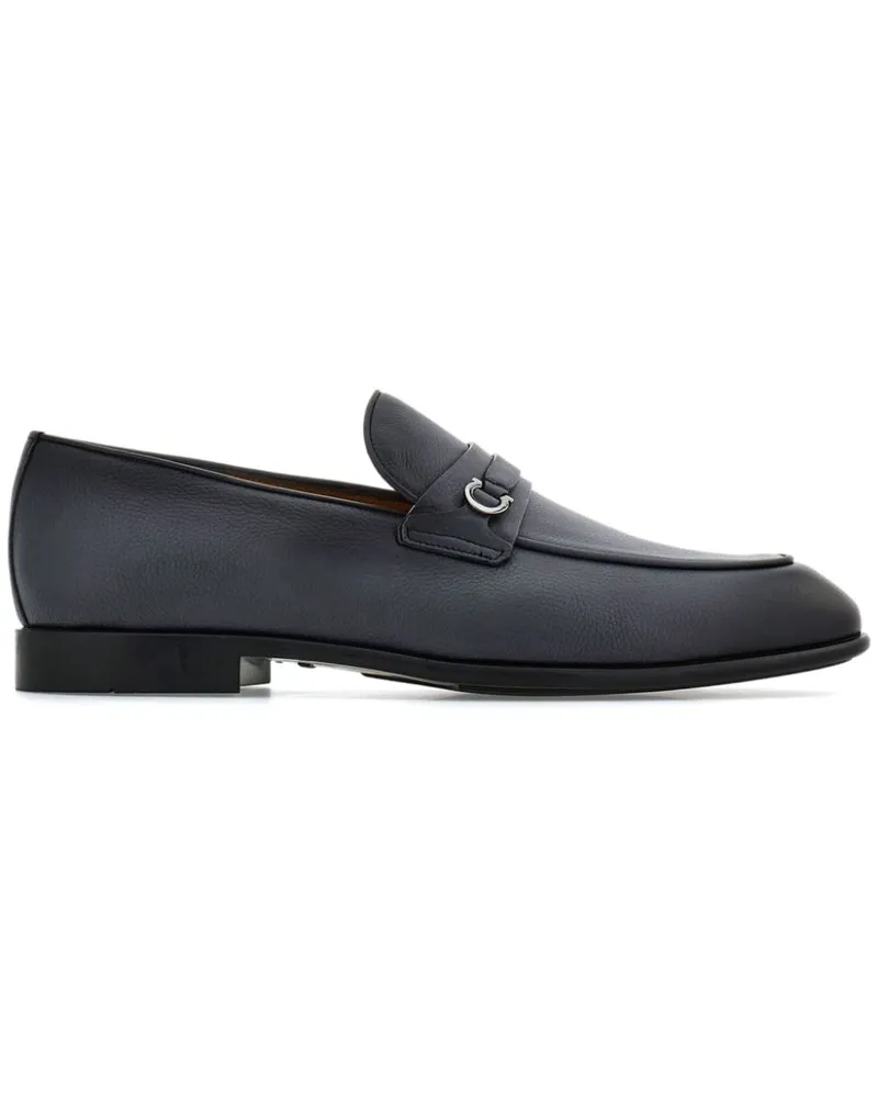 Ferragamo Loafer mit Gancini-Schild - Blau Blau