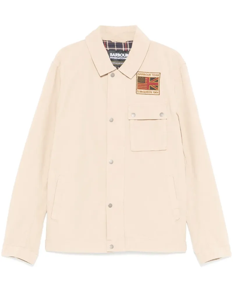 Barbour Workers Jacke - Nude Nude