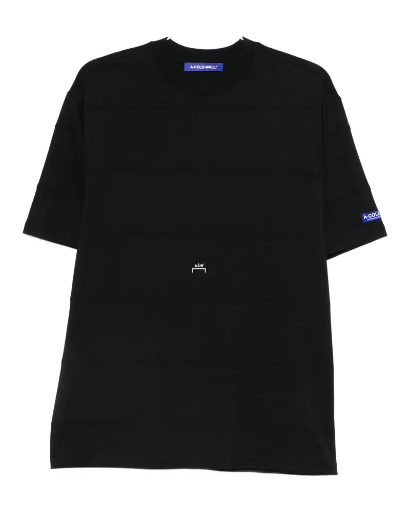 ACW* logo-print T-shirt - Schwarz Schwarz