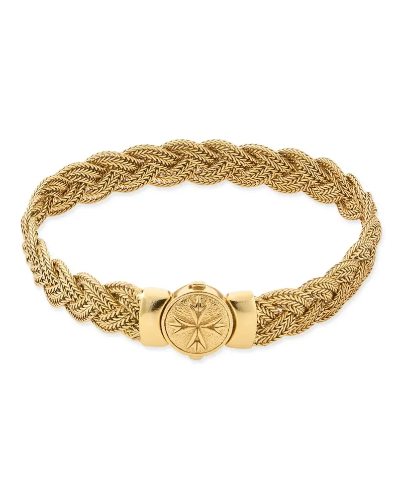 Emanuele Bicocchi Geflochtenes Armband mit Diamantschliff - Gold Gold