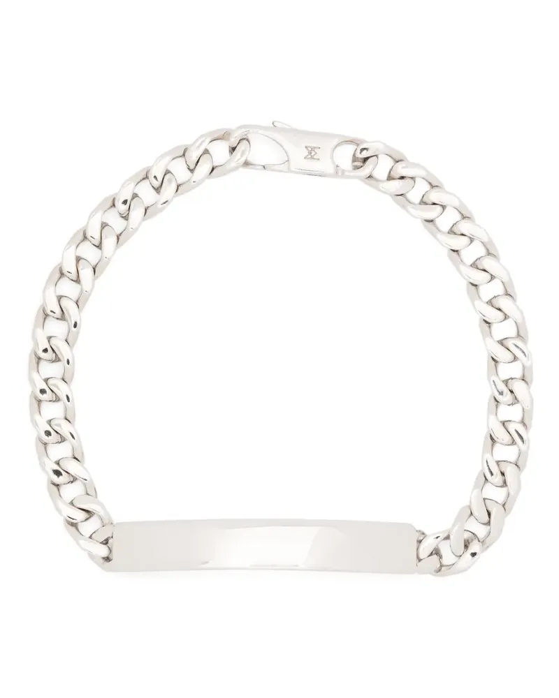 Missoma ID rhodium plated bracelet - Silber Silber