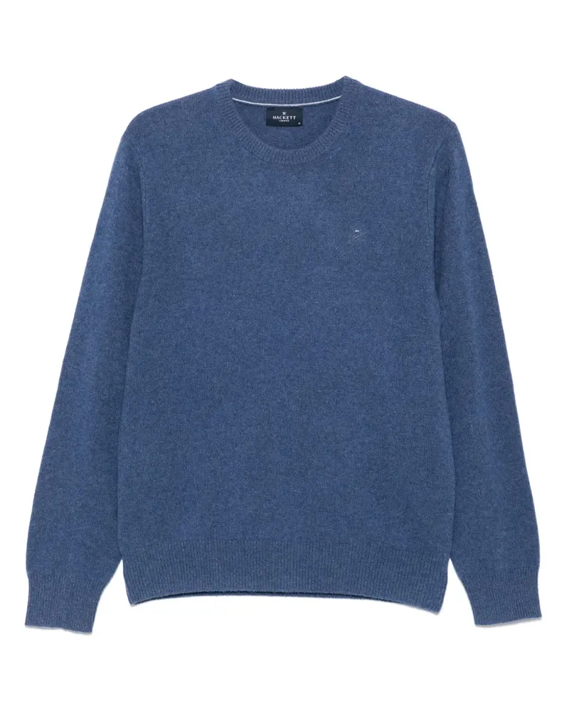 Hackett Klassischer Pullover - Blau Blau