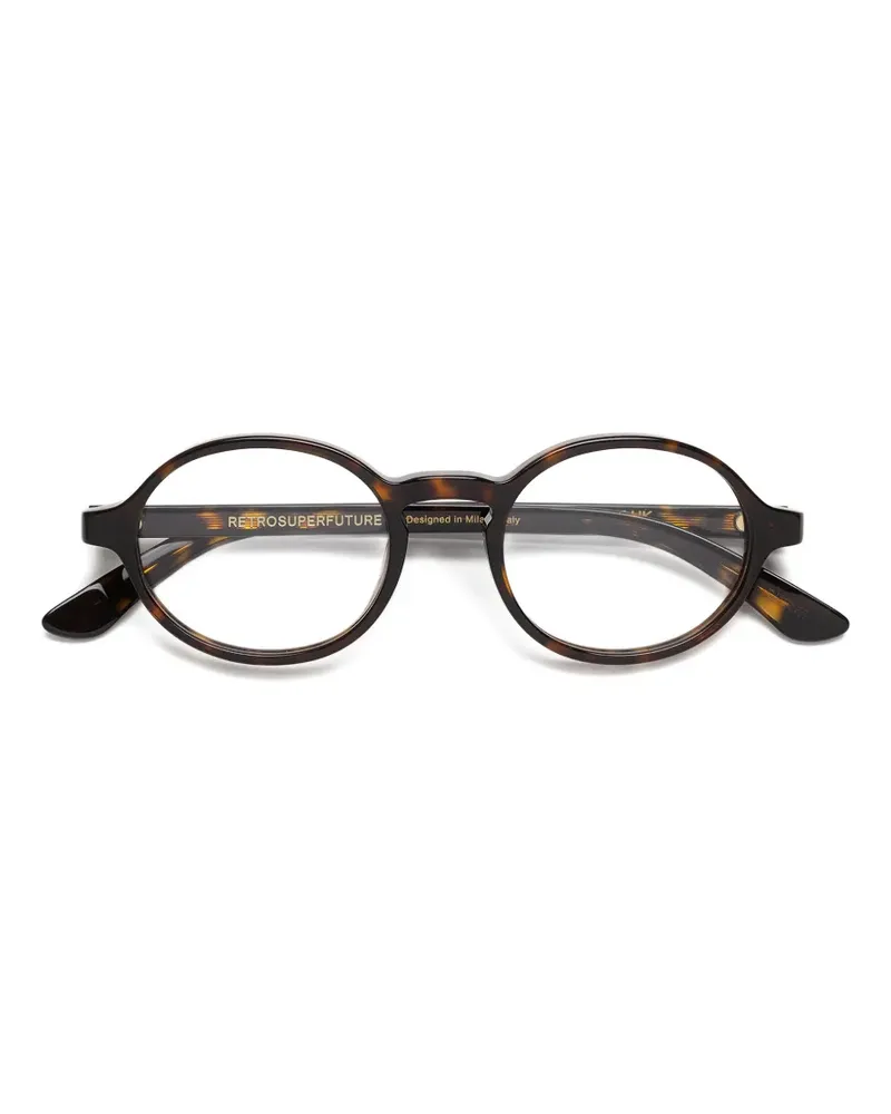 RETROSUPERFUTURE round-frame glasses - Braun Braun