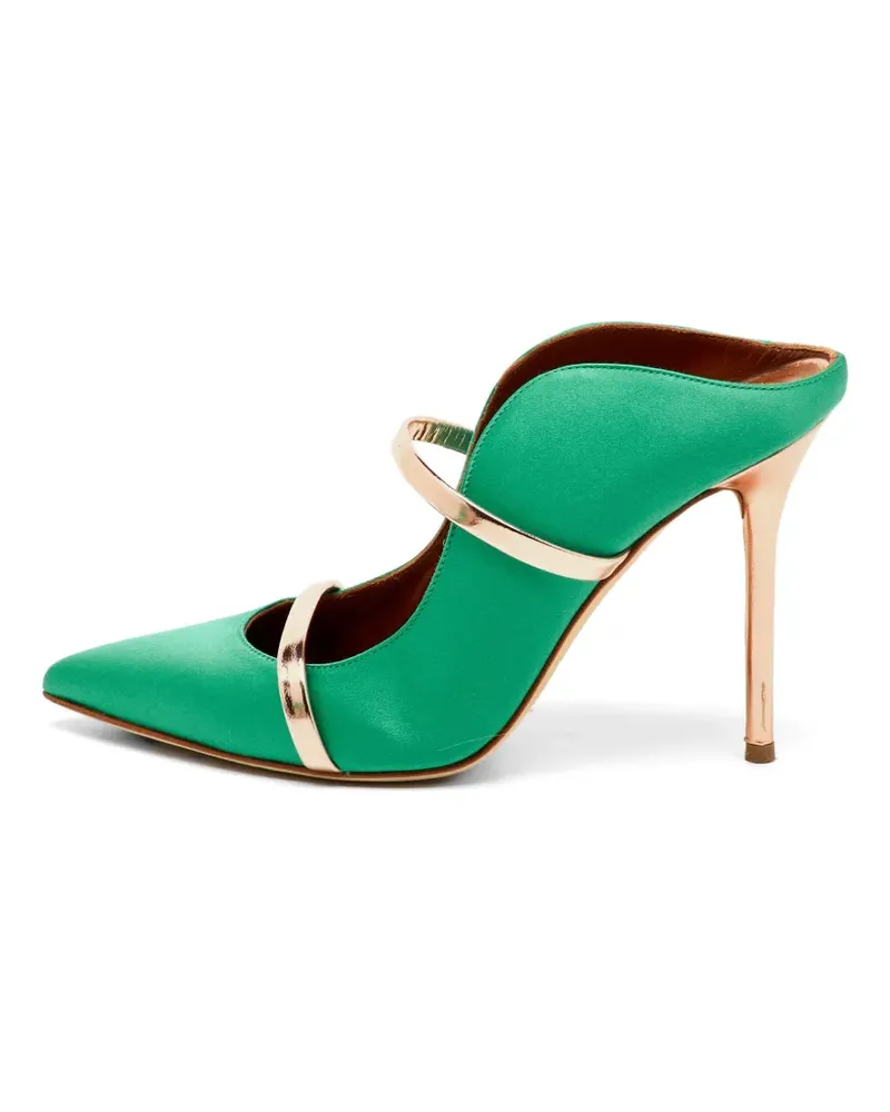 Malone Souliers Maureen pointed-toe mules - Grün Grün