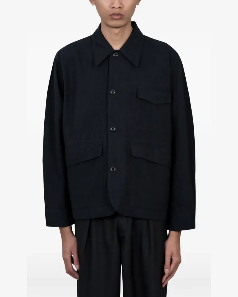 Universal Works pocket jacket - Blau Blau