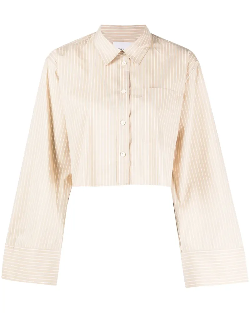 Frame Denim Hemd mit klassischem Kragen - Nude Nude