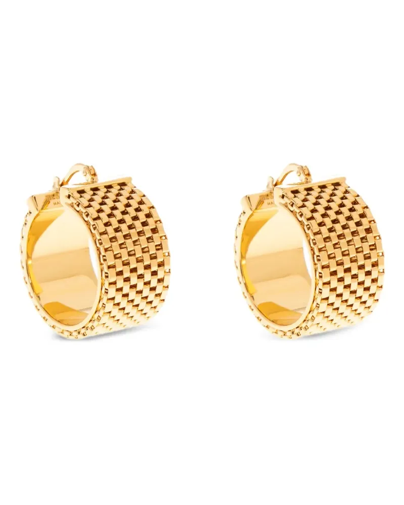 Jil Sander Creolen aus Kettengliedern - Gold Gold