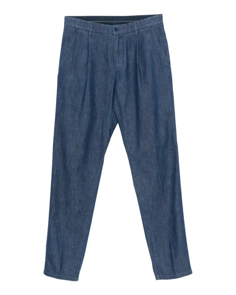 ASPESI pleated-detail trousers - Blau Blau