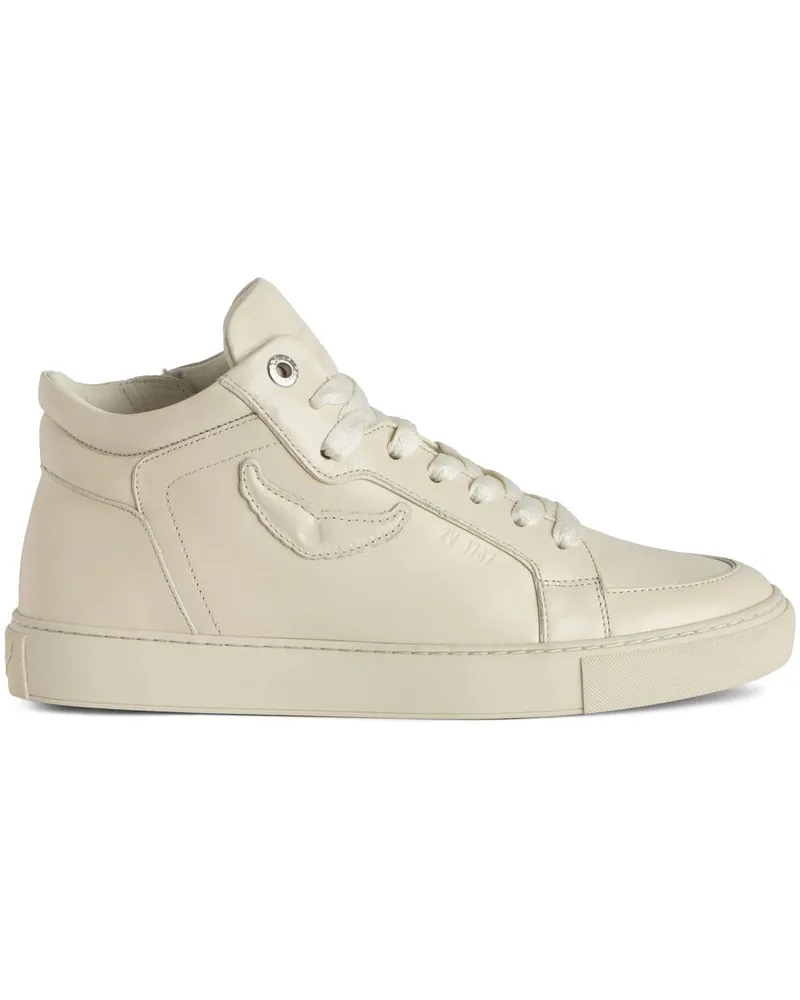 Zadig & Voltaire Fly On Sneakers - Nude Nude