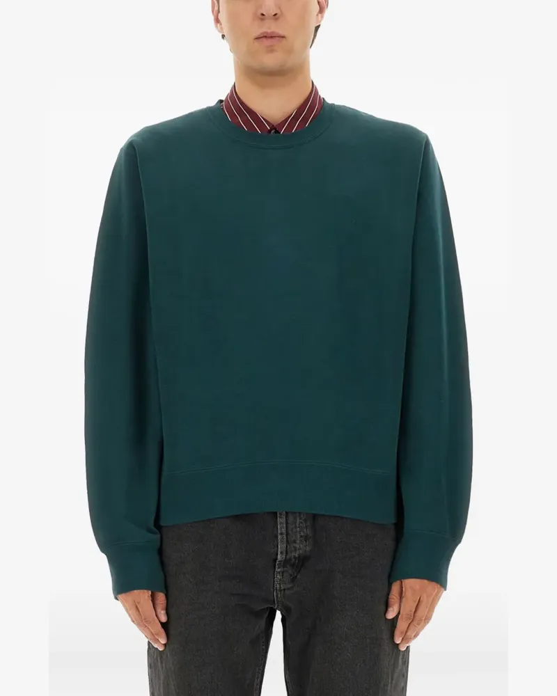 Saint Laurent crew-neck sweatshirt - Grün Grün