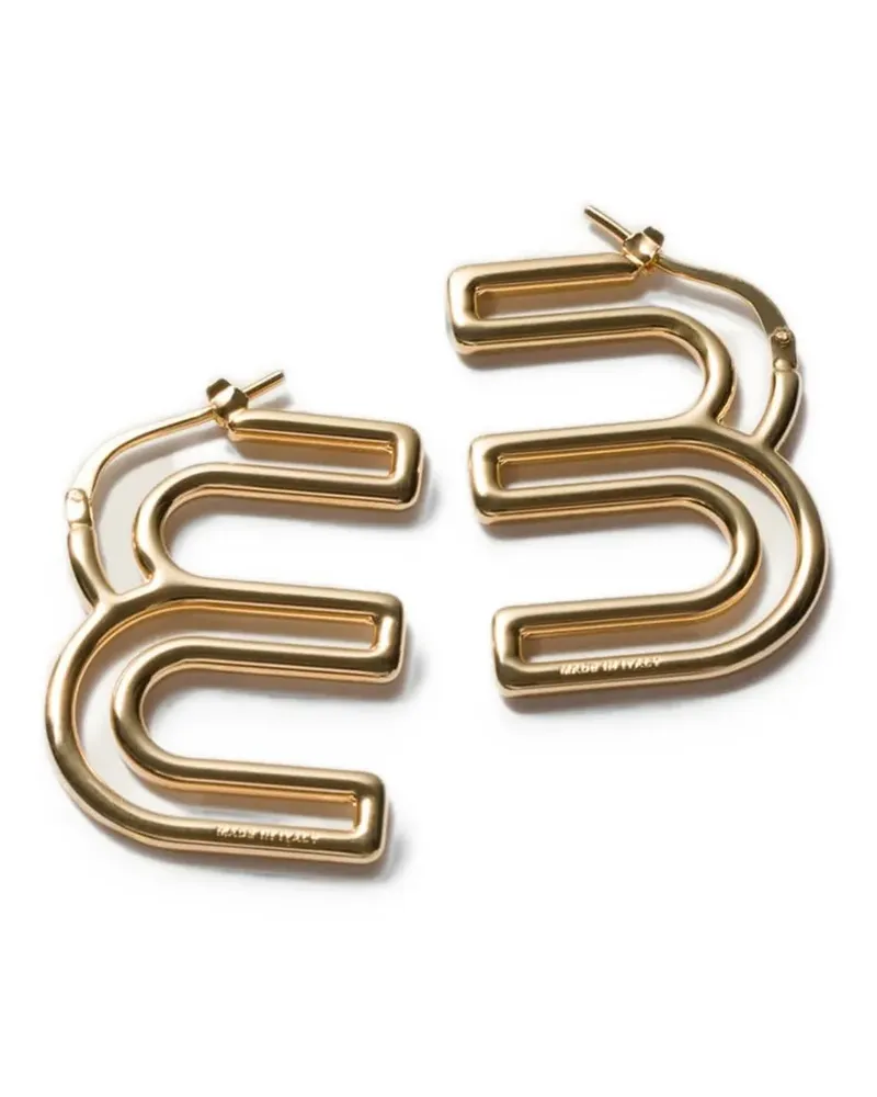 Miu Miu metal earrings - Gold Gold