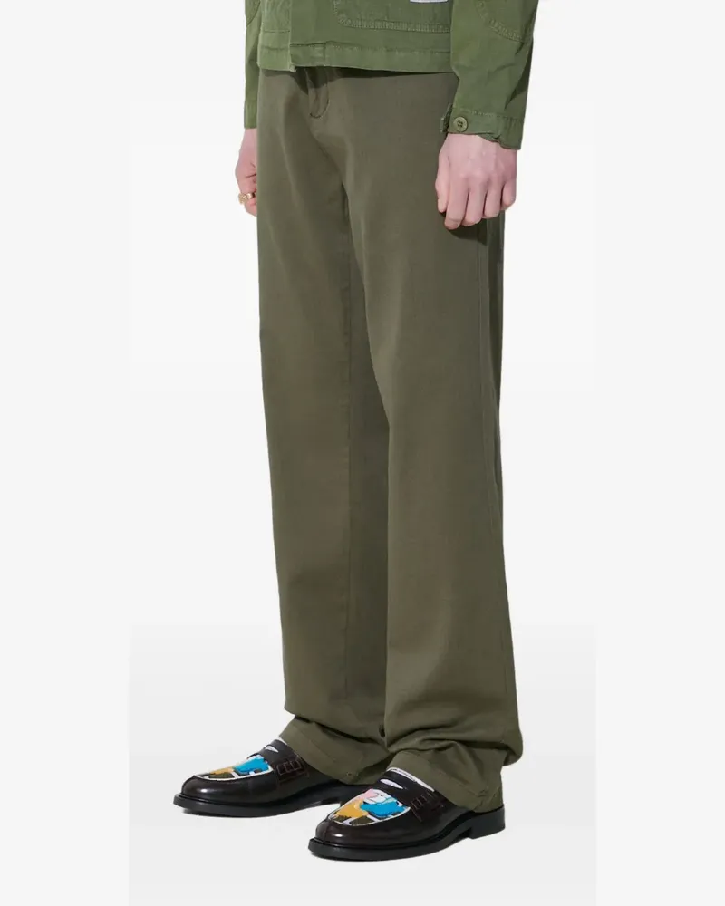 Alpha Industries Geknöpfte Alpha Chino - Grün Grün