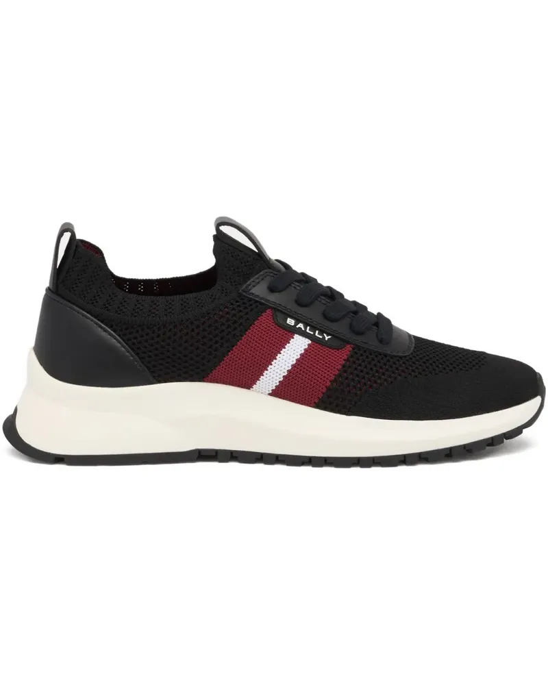 Bally Outline Sneakers - BLACK/WHITE Black